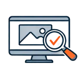 Validation du visuel de banderole publicitaire par des experts avant impression